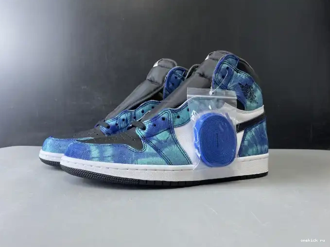 Rep Onekick High Tie-Dye CD0461-100 Air Jordan 1 OG 0501